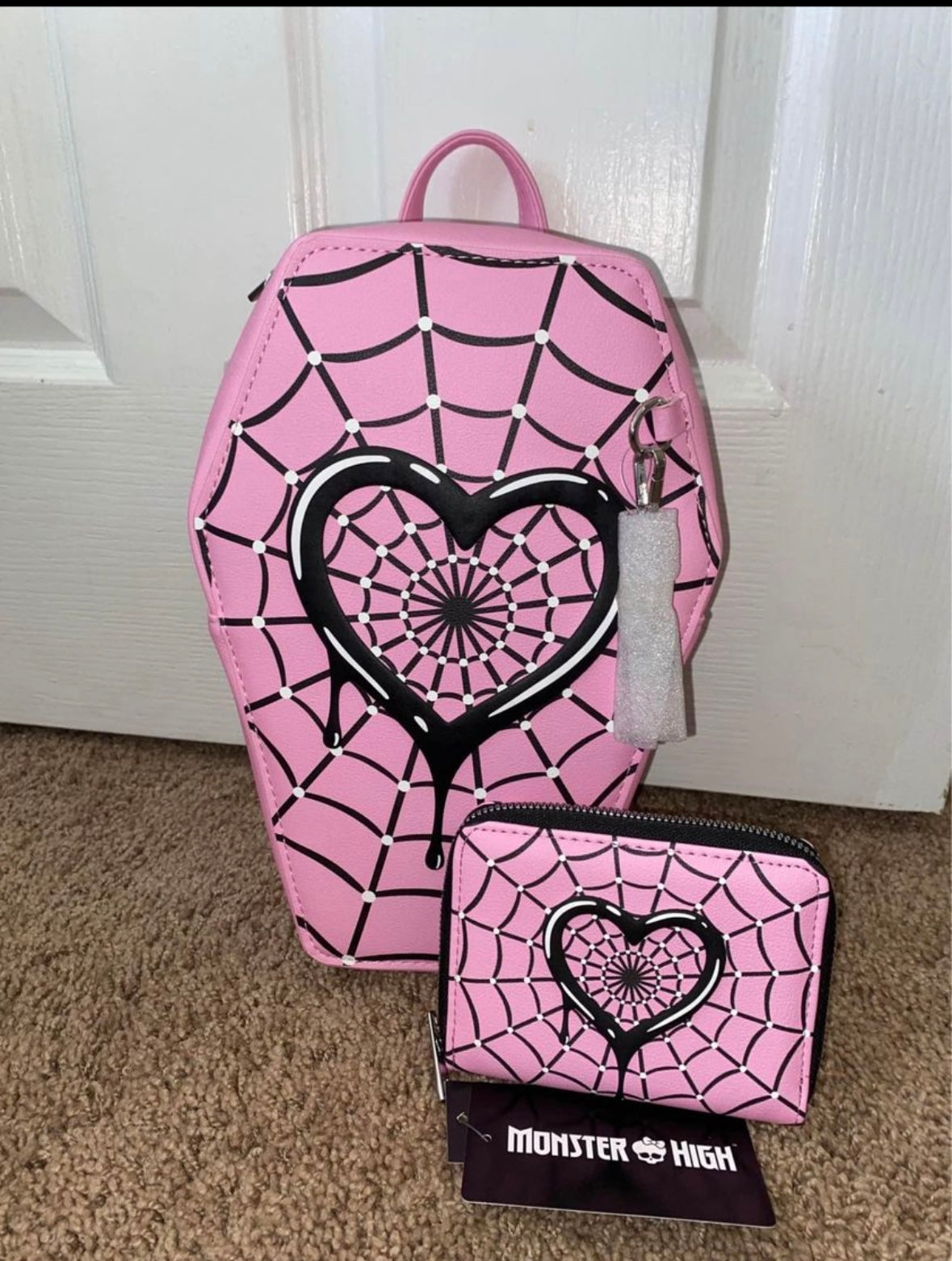 draculaura mini backpack Monster High Draculaura Mini Backpack & Wallet – The Magic Bag Shopper