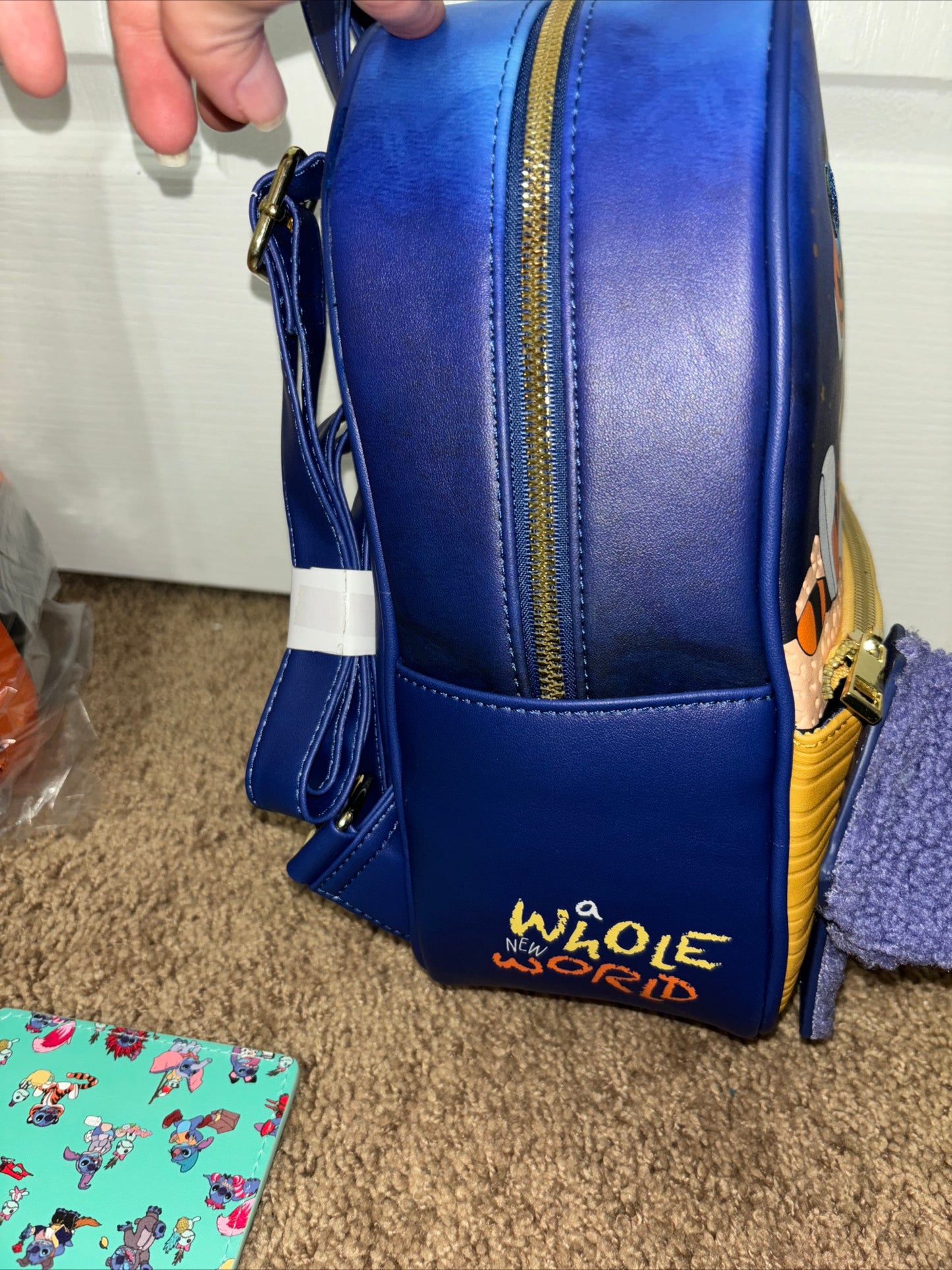 Stitch Aladdin Rajah Her Universe Mini Backpack & Cardholder