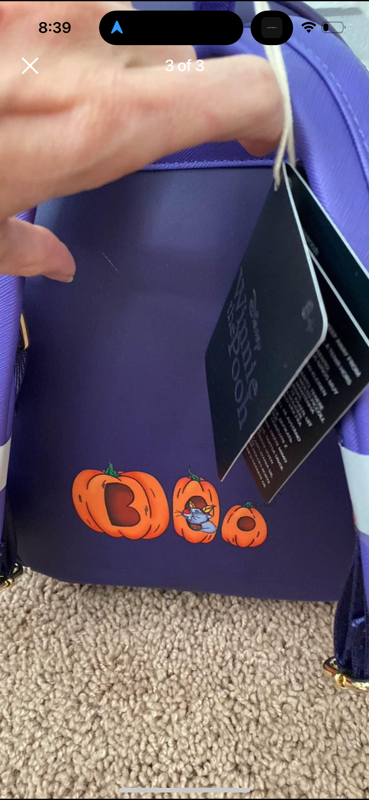 Winnie The Pooh Trick or Treat Mini Backpack & Wallet