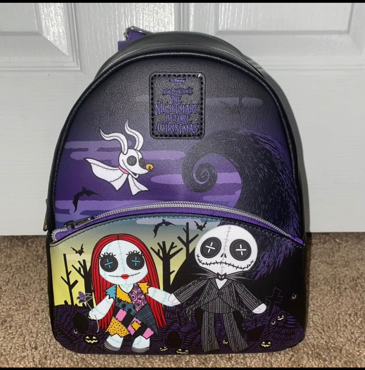 Jack & Sally Dolls Mini Backpack