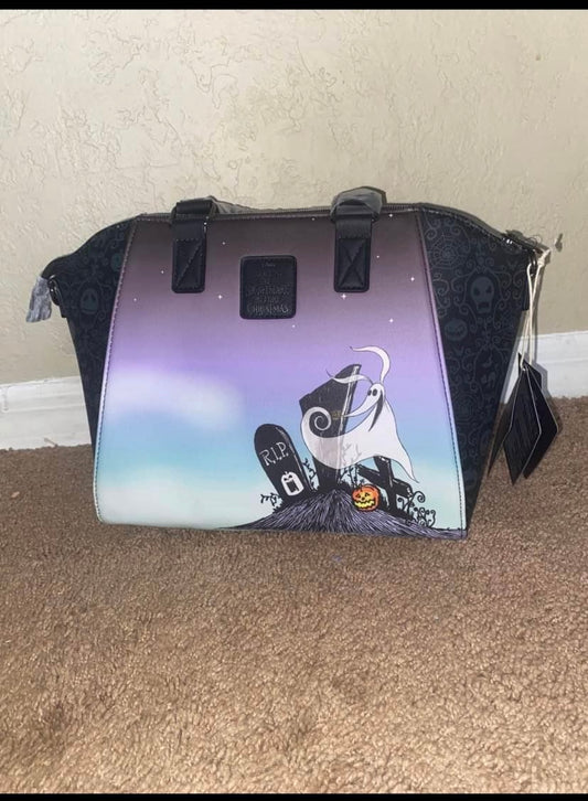 Nightmare Before Christmas Spiral Satchel Bag