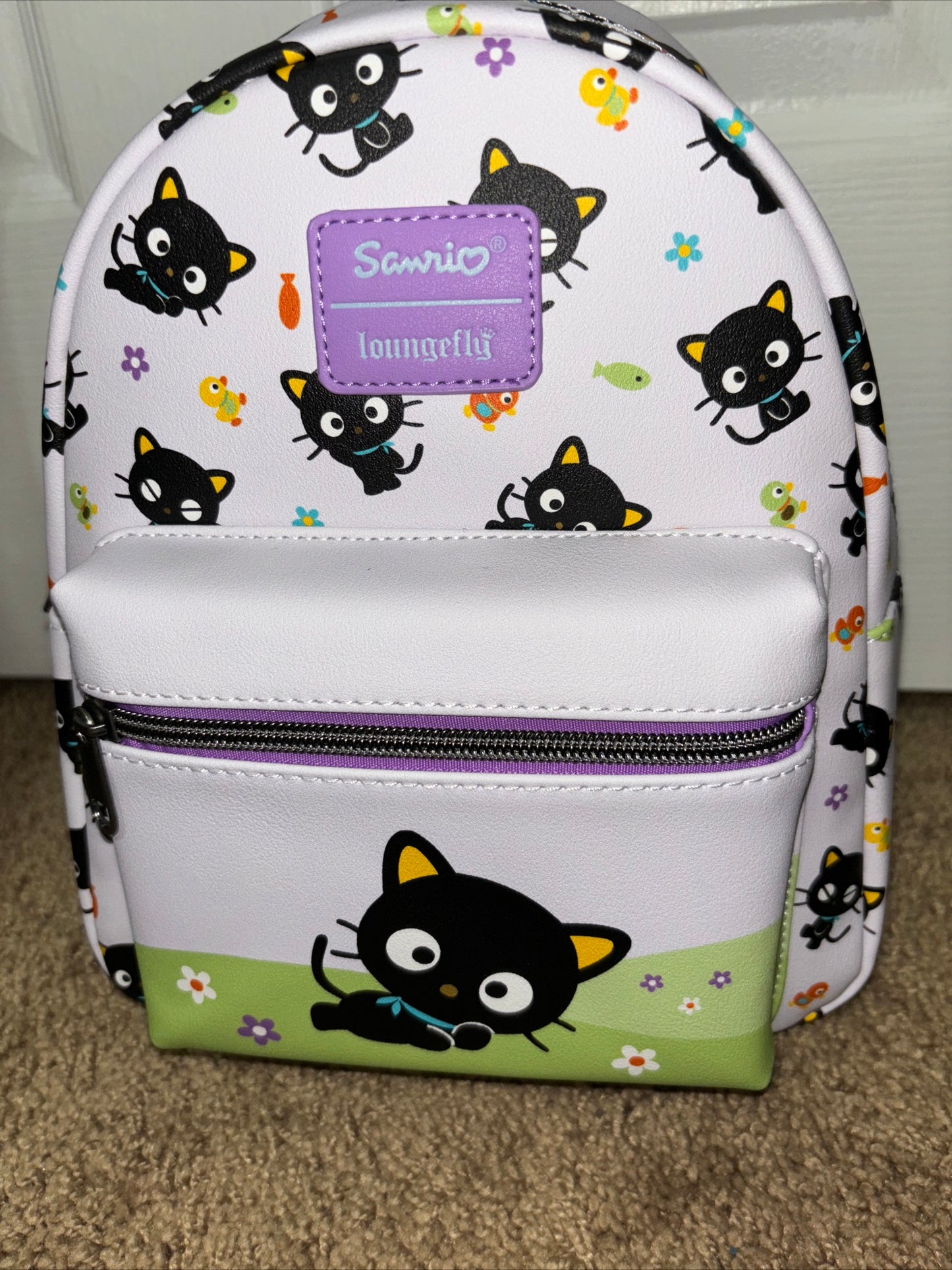 hello kitty chococat backpack Chococat Flowers Mini Backpack – The Magic Bag Shopper