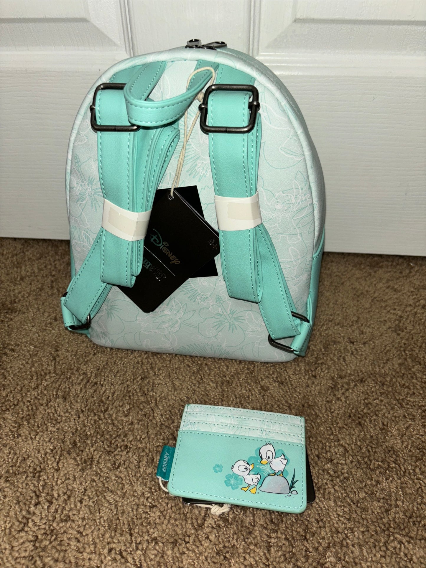 Stitch, Scrump, Ducklings Mini Backpack & Cardholder