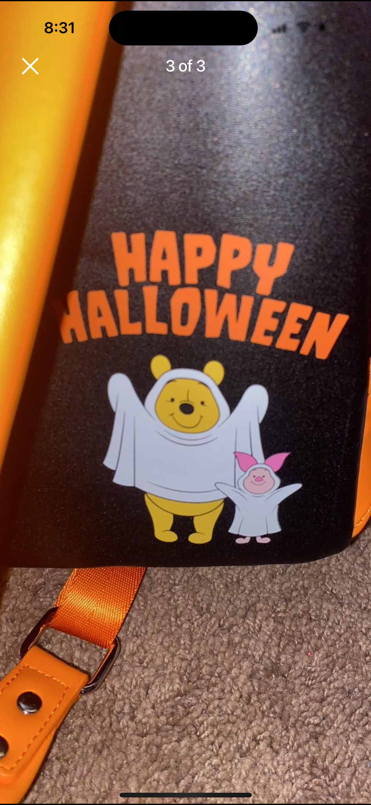 Winnie The Pooh & Piglet Halloween Light-up Mini Backpack