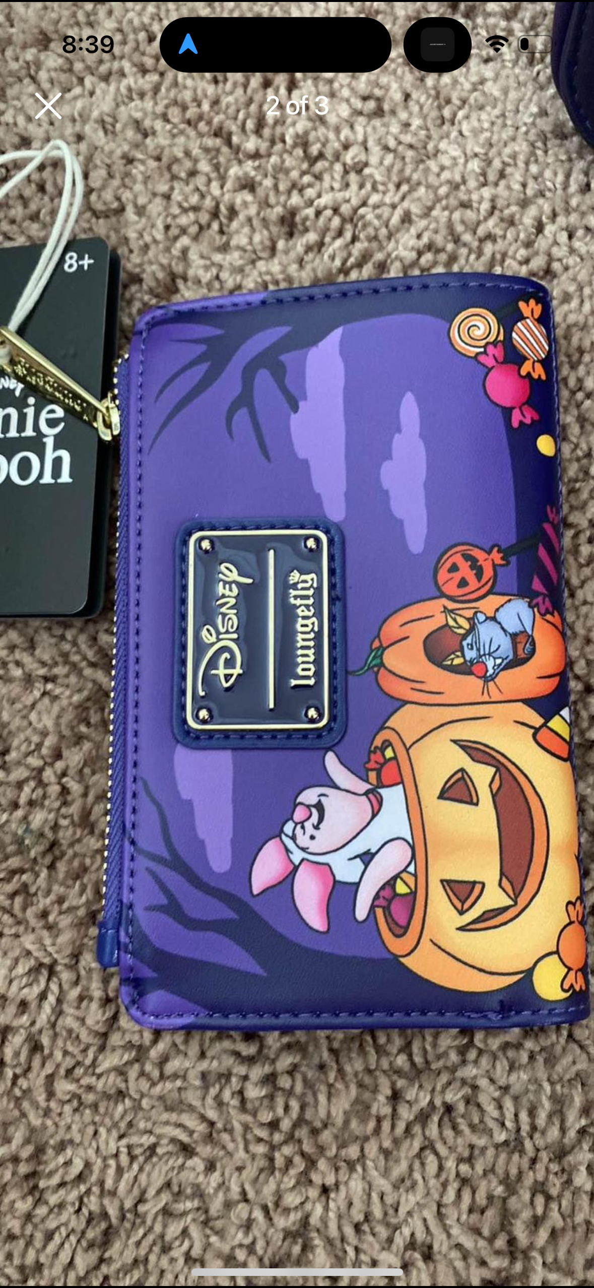 Winnie The Pooh Trick or Treat Mini Backpack & Wallet